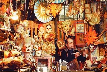 The colourful workshop of Agostino Dessì in Florence