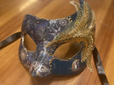Mask decoration course florence 05 Mask decoration course at Alice Masks, Florence
